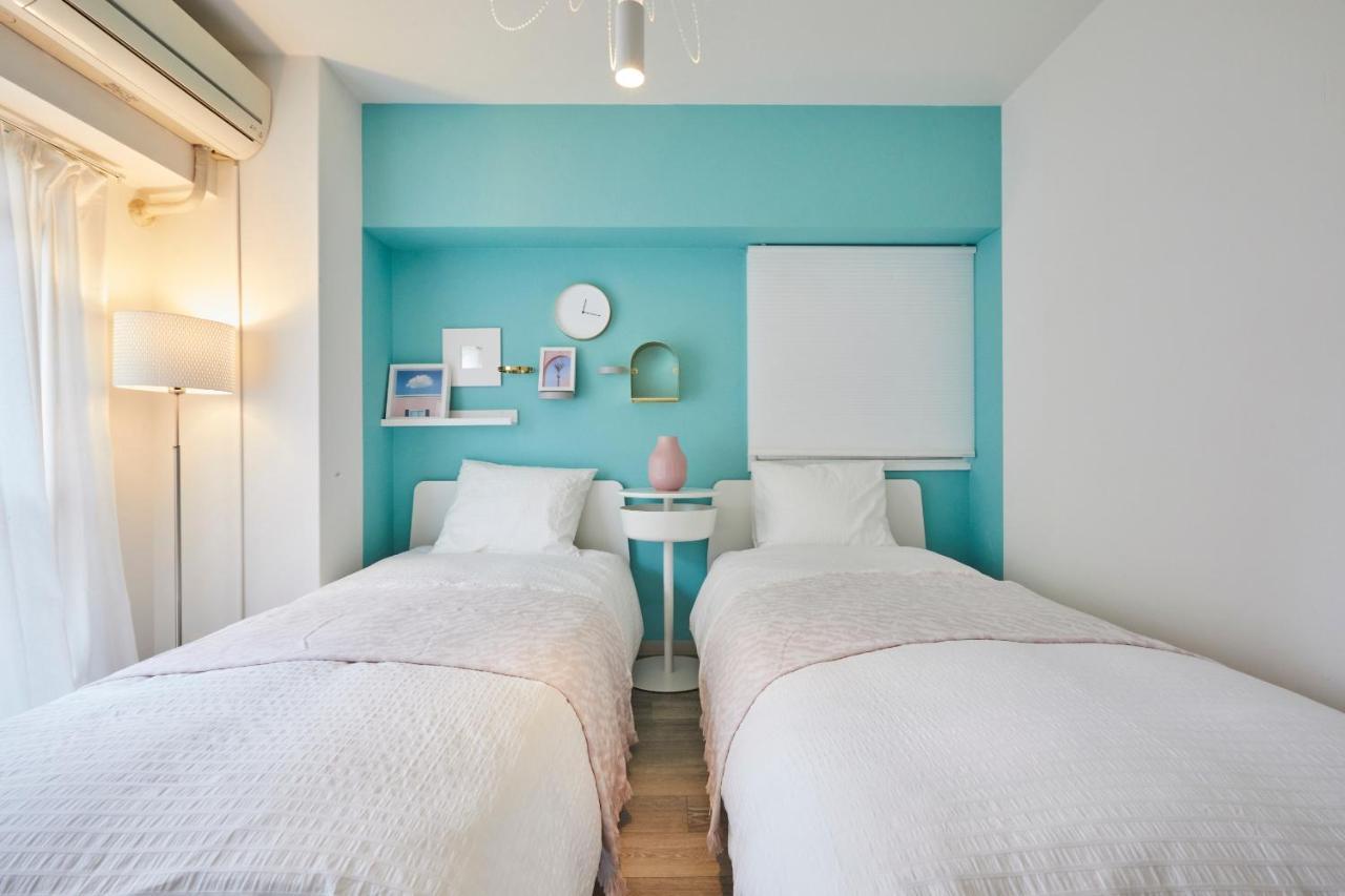 Designer's 2 Bedrooms Shin-okubo 5minutes Walk 蓝 Apartament *
